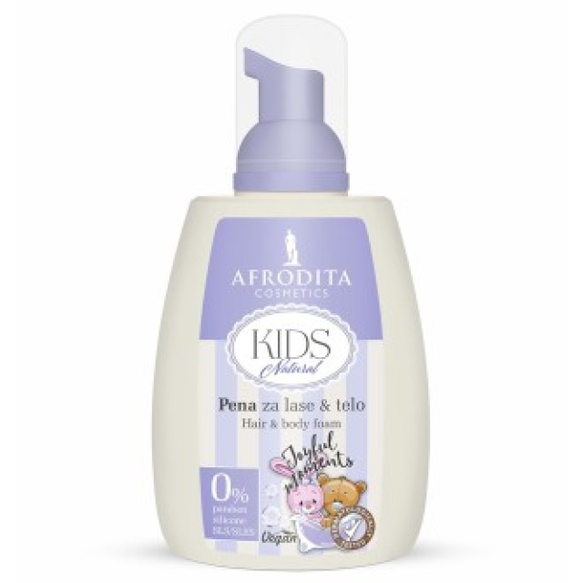 AFRODITA KIDS NATURAL PENA ZA KOSU I TELO